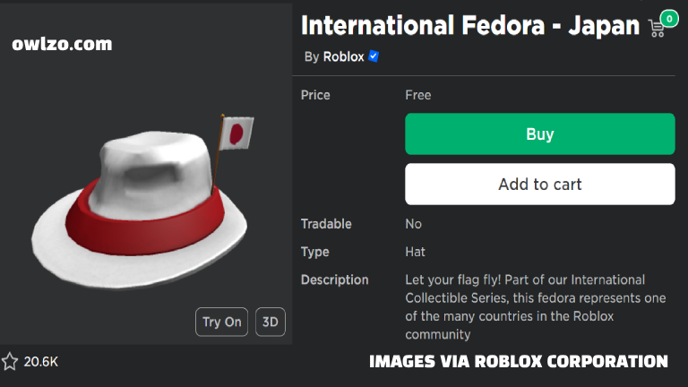 International Fedora - Japan